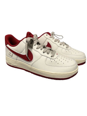 Nike Air Force 1 Low '07 "Sail Gym Red"  Size 8.5